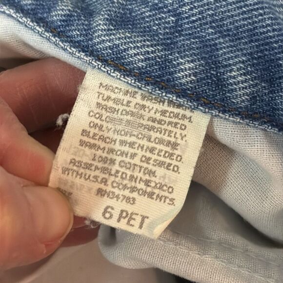 Vintage Lee Riders Size 6 Petite High Waist Mom Denim - Picture 8 of 11